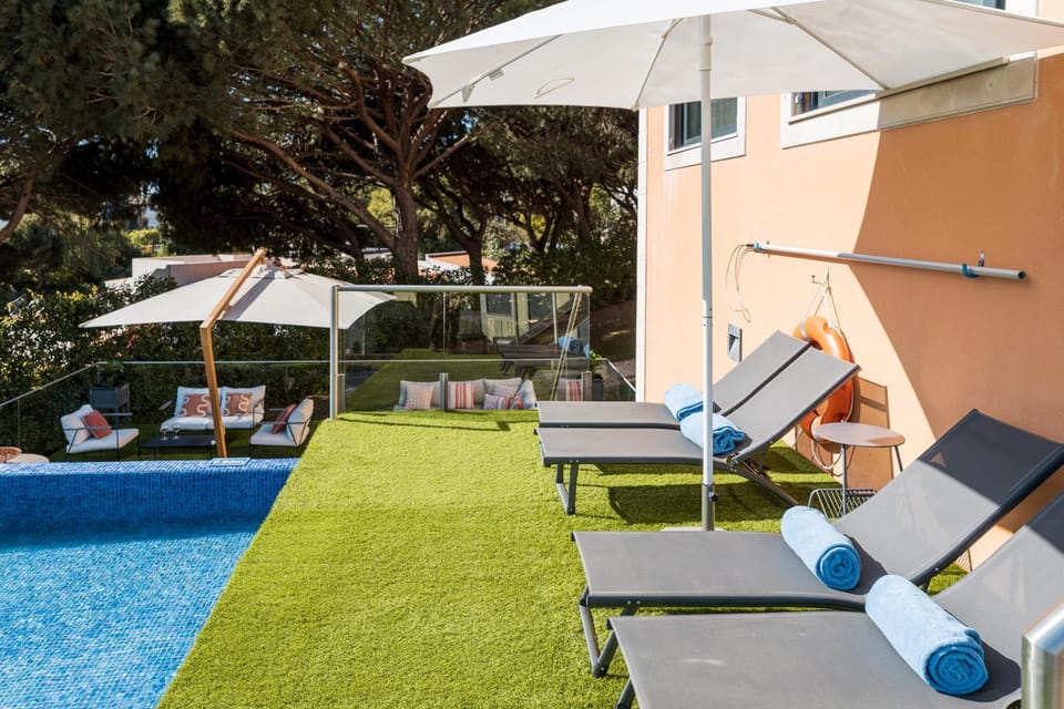 Patio, Day, Pool view, Swimming pool
