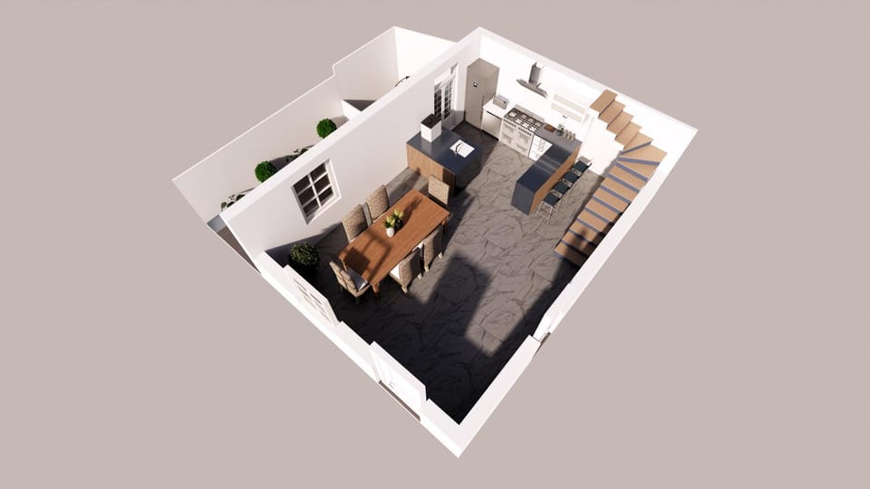 Communal kitchen, kitchen, kitchen