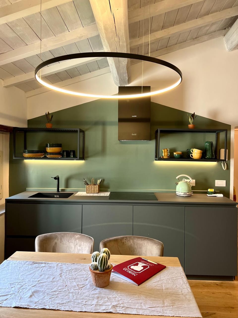 Kitchen or kitchenette, Dining area