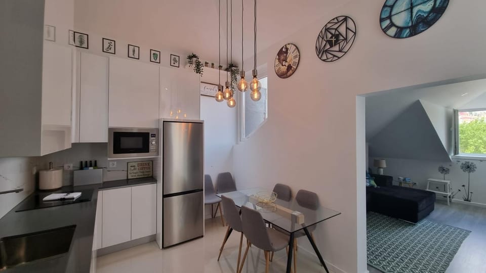 Living room, Communal kitchen