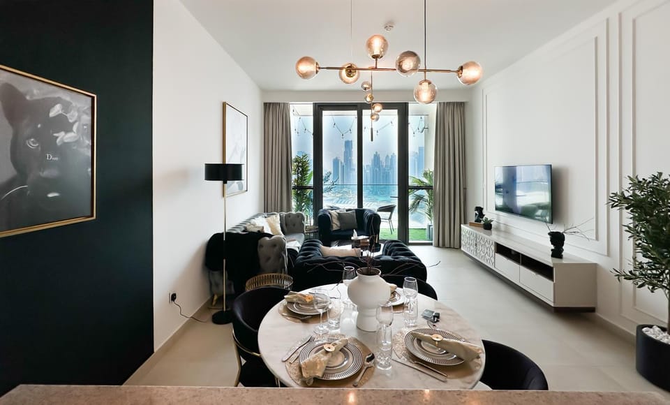 Stylish 2 Bedroom Dior-Inspired Apartment Connected to Dubai Mall Apartment in Dubai