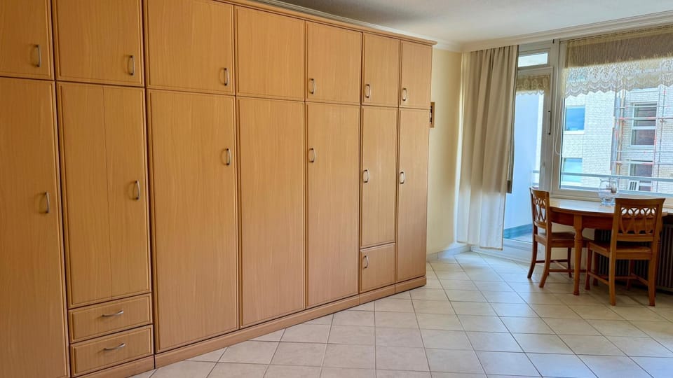 13-36, sehr Strandnah, im Herzen Westerlands, Westbalkon, 1 Zi Apartment in Westerland