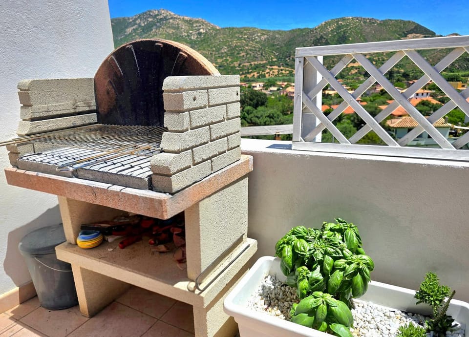 Natural landscape, BBQ facilities, BBQ facilities, Balcony/Terrace, Mountain view