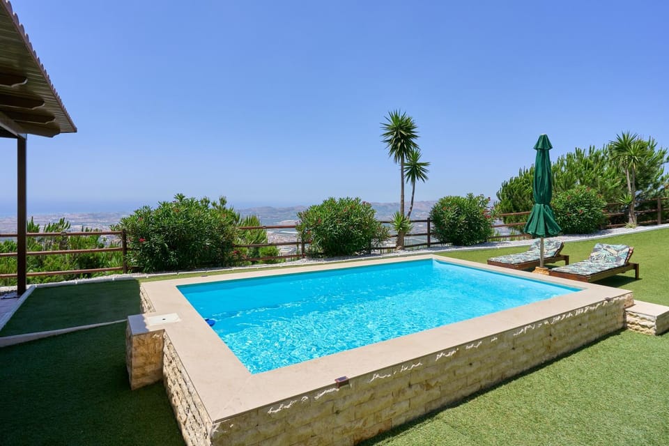 Property building, Living room, Swimming pool