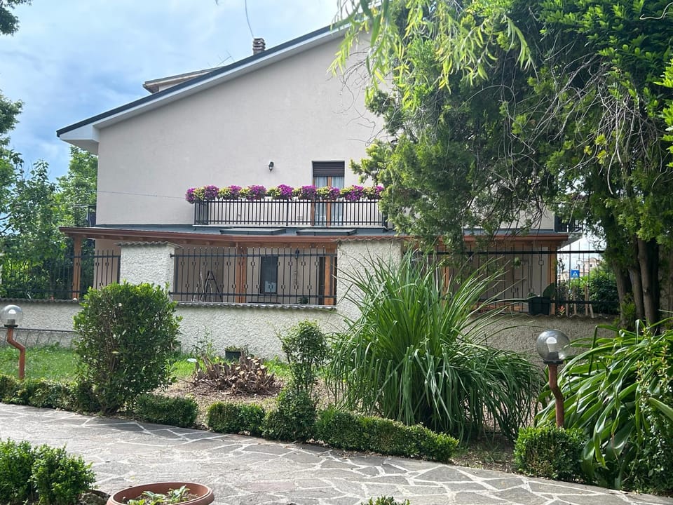 Property building, Garden view