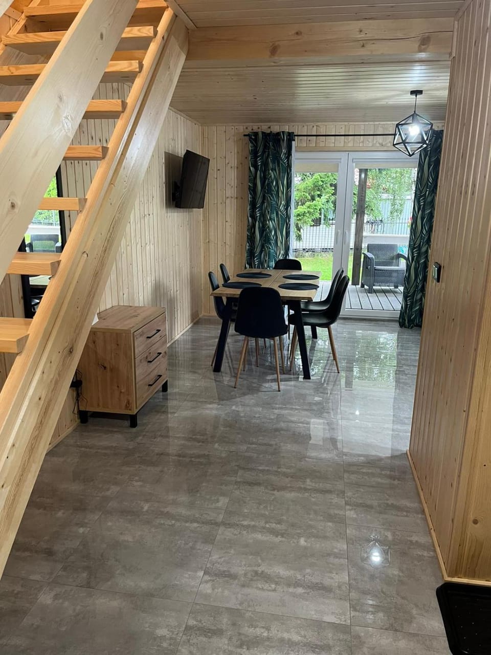 Jantar Domki Comfort oraz Comfort Wellness Zone sauna jacuzzi House in Pomeranian Voivodeship