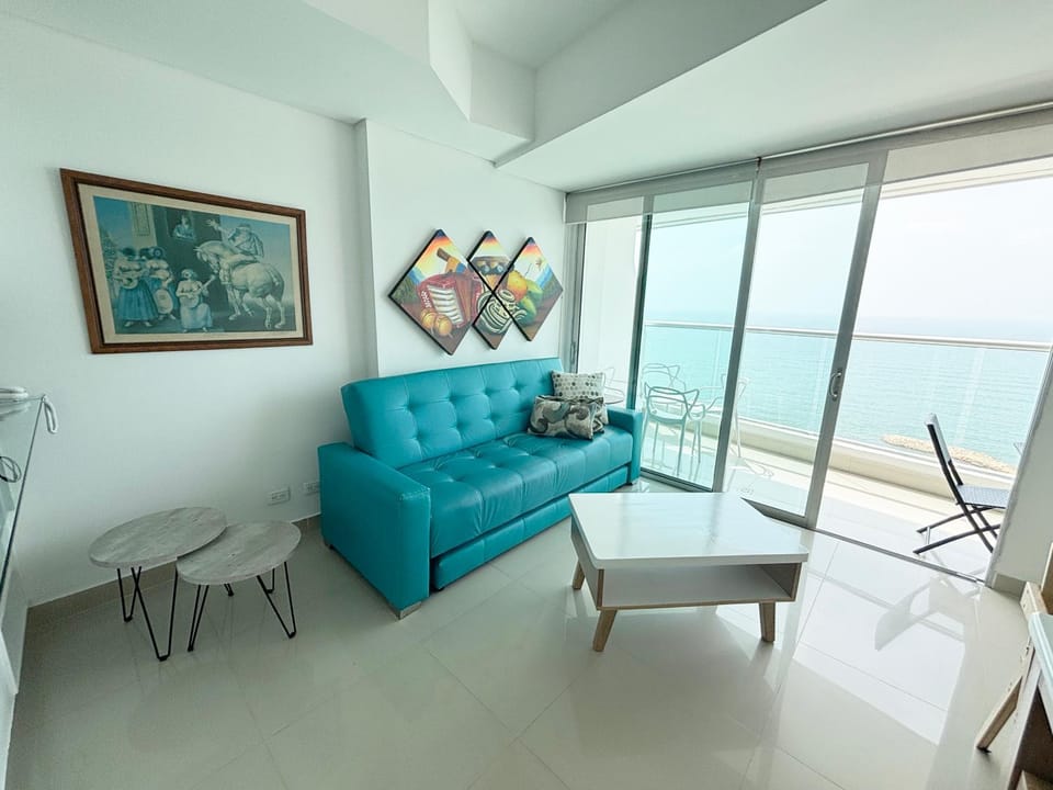 APARTAMENTO PALMETTO ELIPTIC Lujo en Piso Alto con Vista al Mar y Ciudad Amurallada Apartment in Cartagena