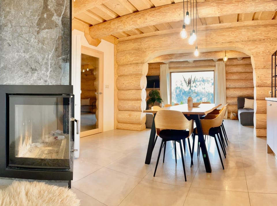 Zrubová chata Panorama Family Chalet in Slovakia