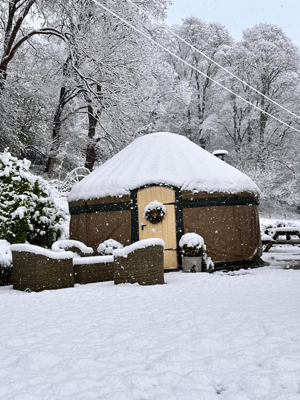 Thistlebank Yurt Luxury tent in Llangollen