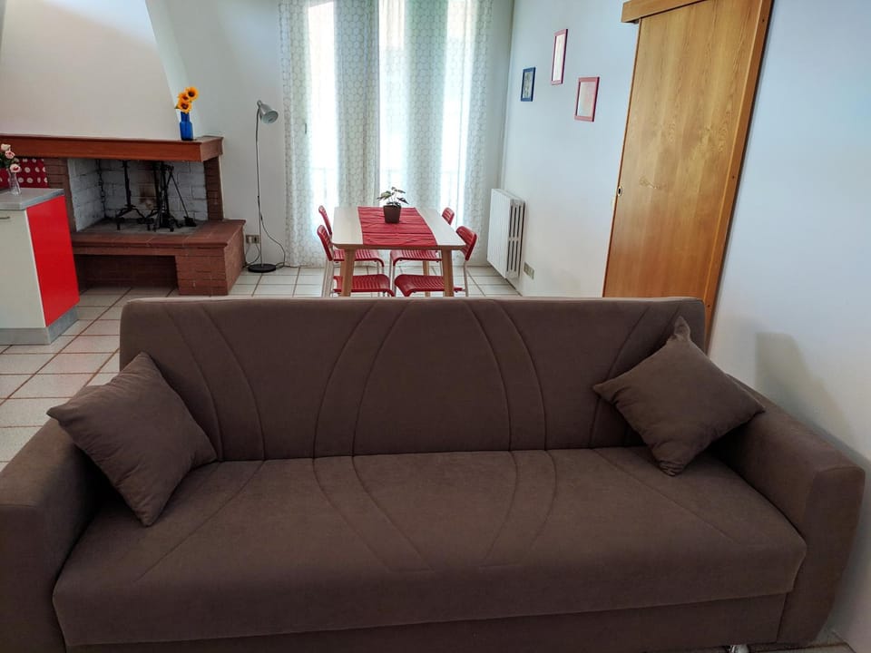 Living room, kitchen
