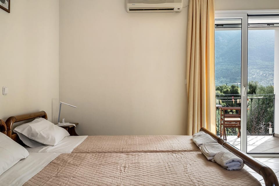 Property building, Living room, Bedroom