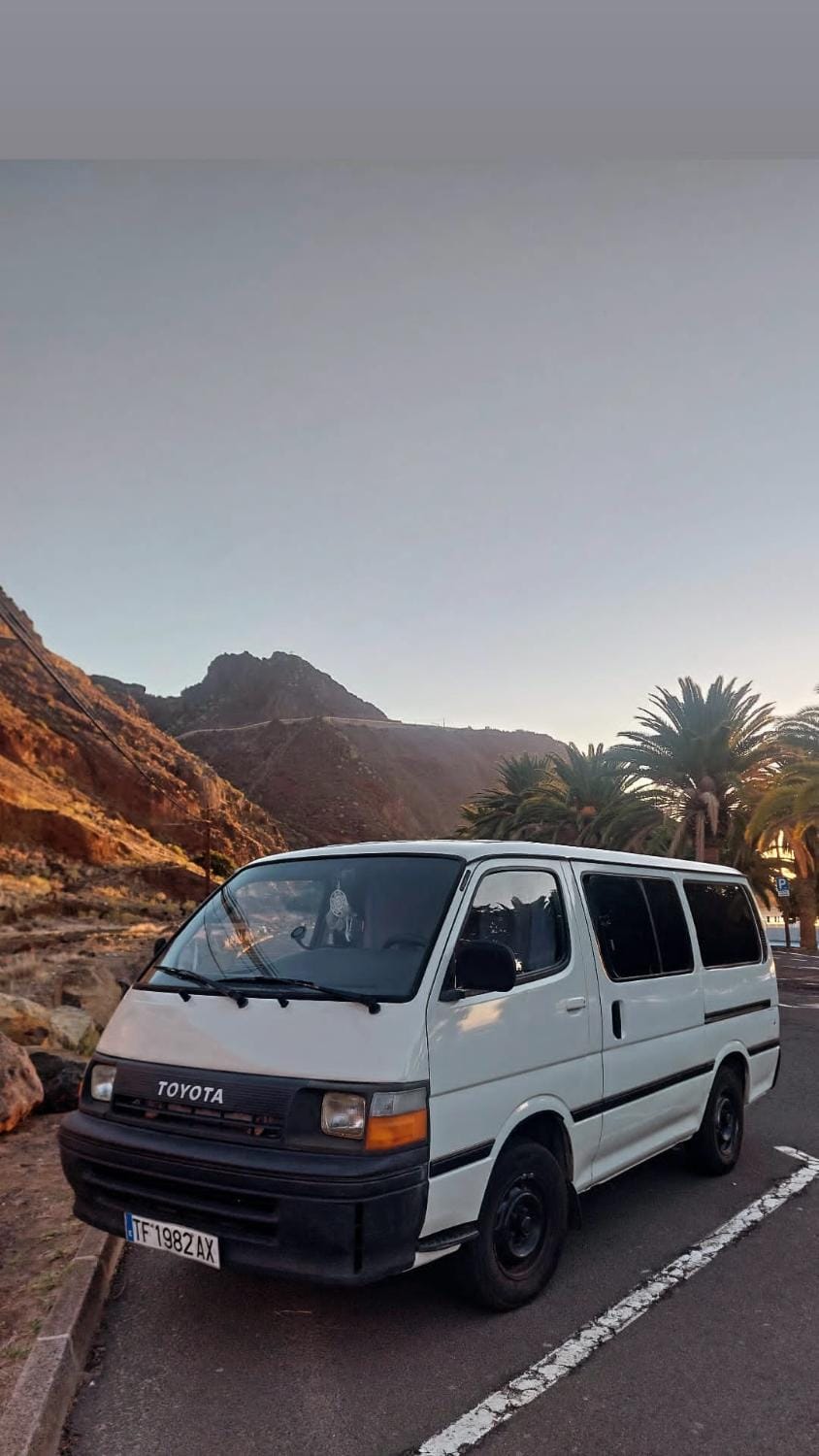 Classical Campervan to Rent for over 25 years Campground/ 
RV Resort in Canary Islands