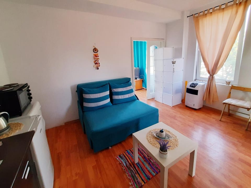 Kitchen or kitchenette, Living room, Seating area