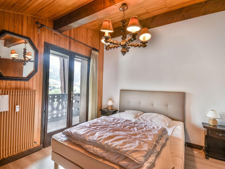 Duplex T3 aux Gets - 5 pers, vue panoramique, balcon, parking, WiFi - FR-1-685-24 Apartment in Les Gets