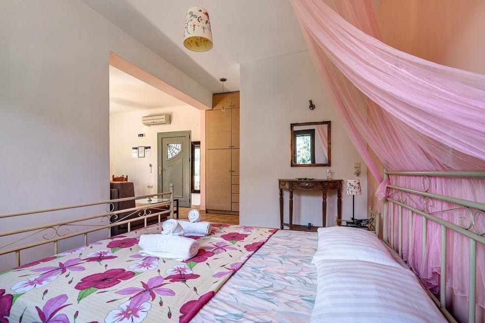 Property building, Living room, Bedroom
