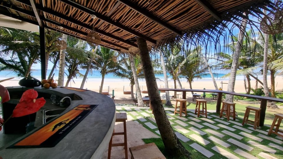 Restaurant/places to eat, Natural landscape, Garden, View (from property/room), Seating area, Dining area, Garden view, Sea view, Breakfast