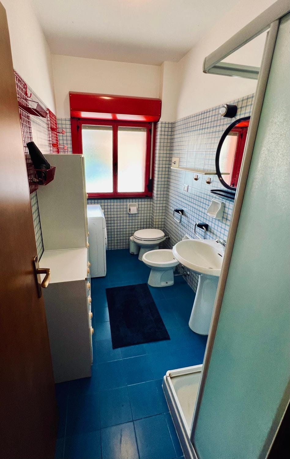 Shower, Bathroom, bidet, washing machine