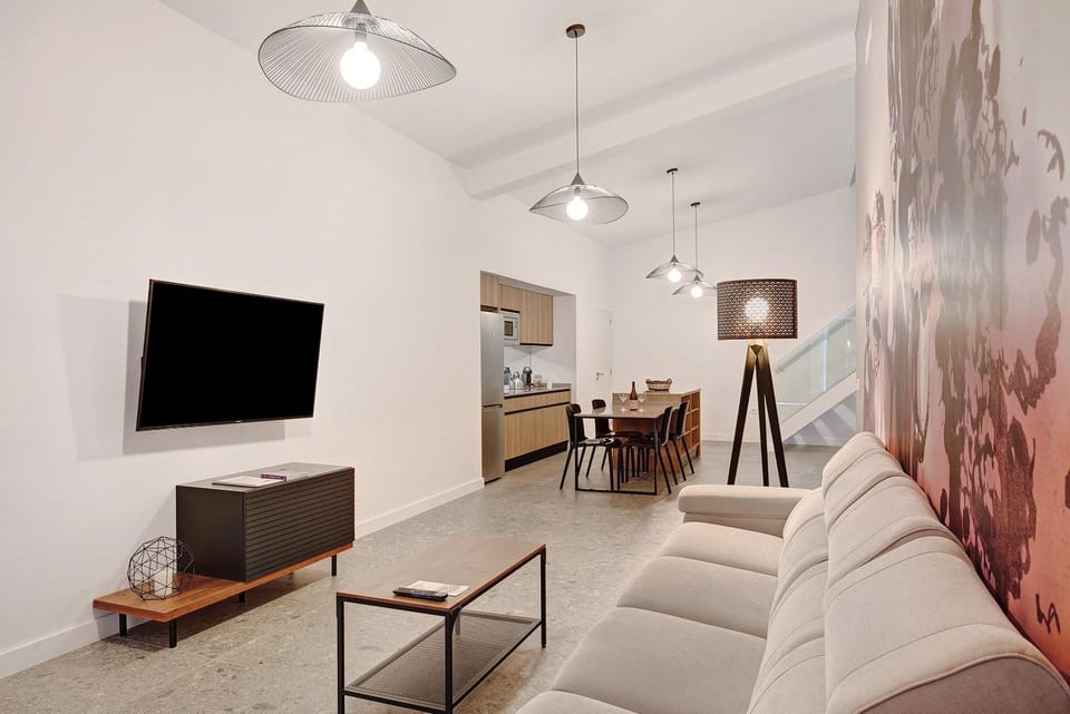 Property building, Living room