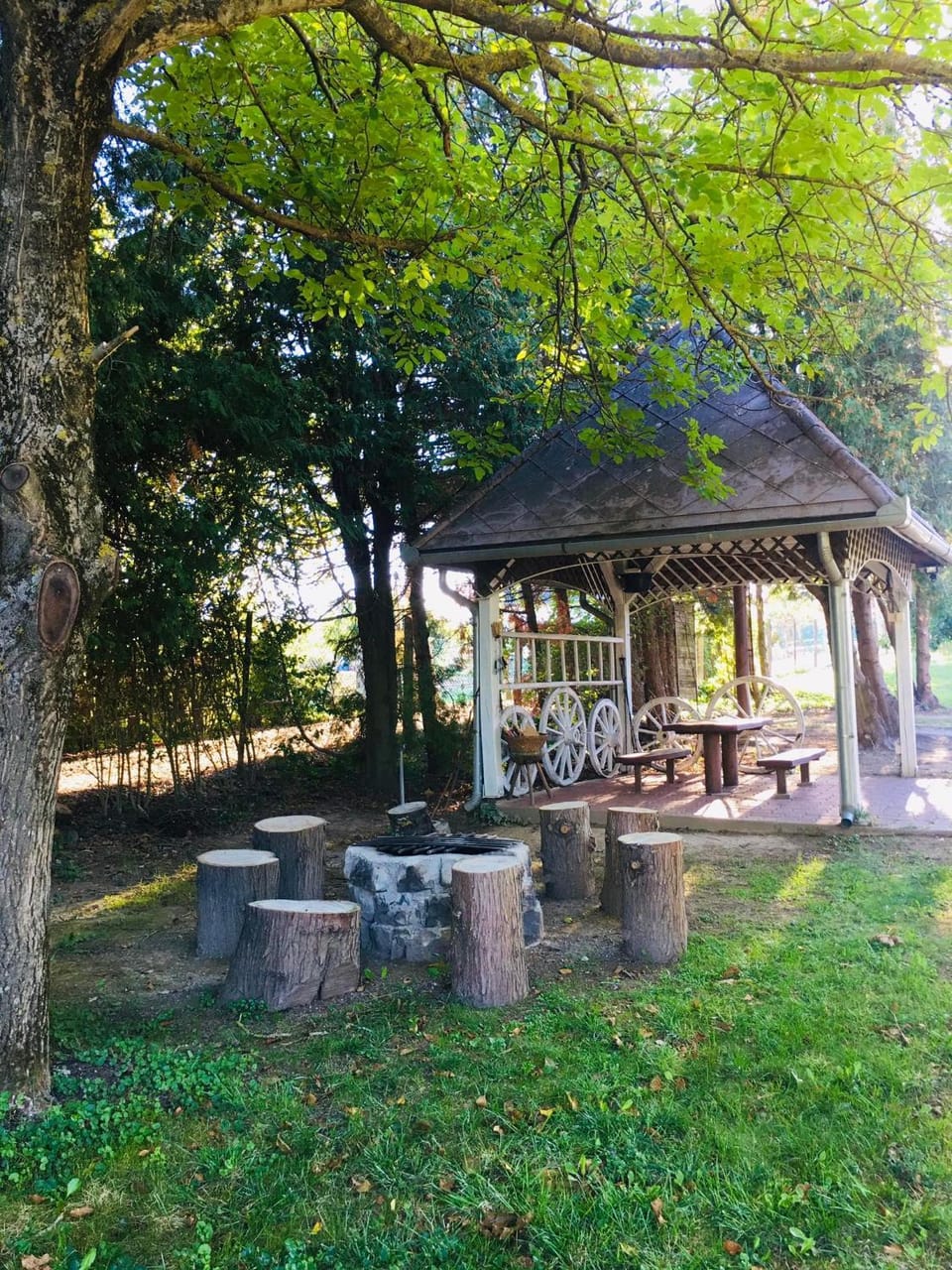 Property building, Garden