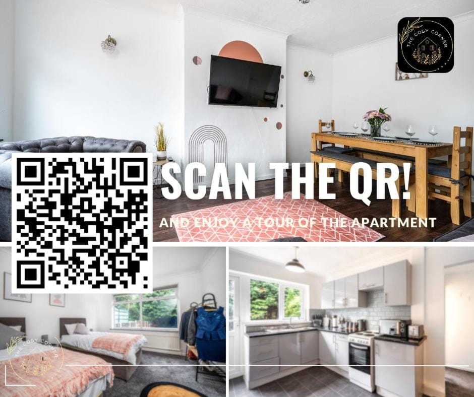 Cosy 3-Bed Home l Free Parking l WiFi l Sleeps 8 l Family Friendly l Hosted by The Cosy Corner Nationwide Apartment in Haulgh