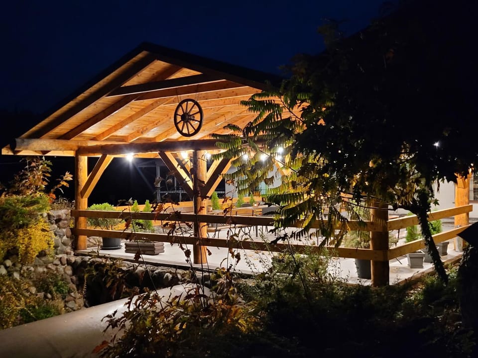 Property building, Patio
