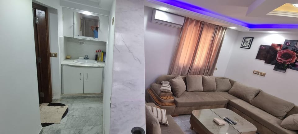 Living room, air conditioner