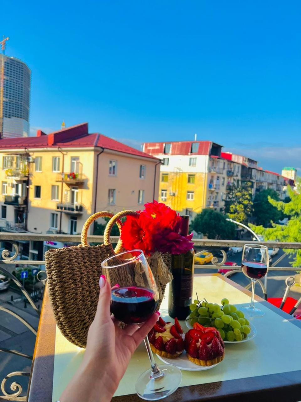 Balcony/Terrace, City view
