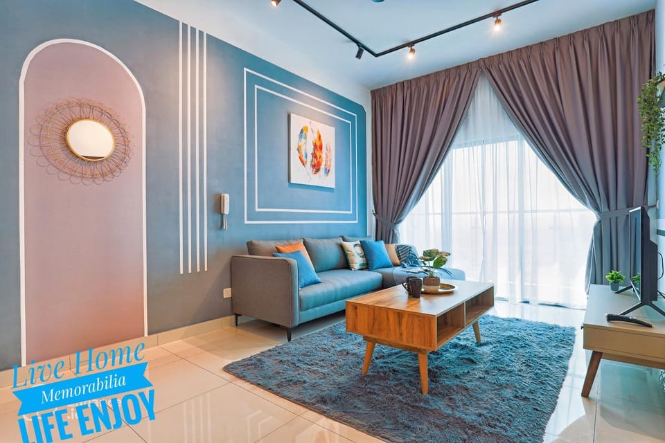 Elegant Homes 9Pax 5Bed Sunway Pyramid-Lagoon 2 Car Park Apartment in Subang Jaya