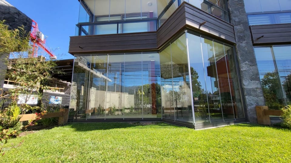 Property building, Garden view