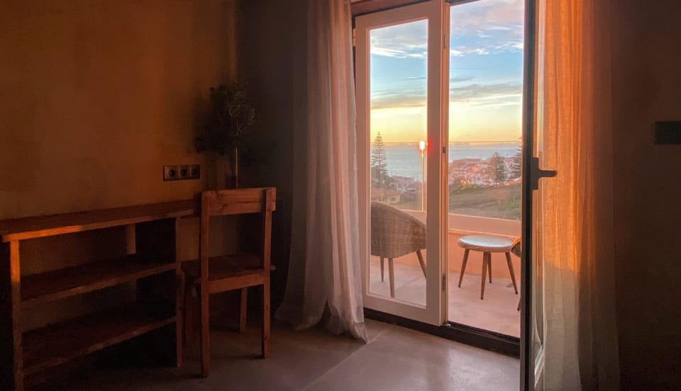 View (from property/room), Balcony/Terrace, Bedroom, Sea view
