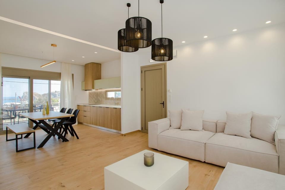 Living room, Seating area, Dining area