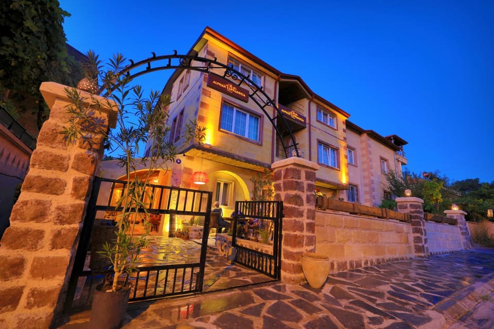 Property building, Sunset