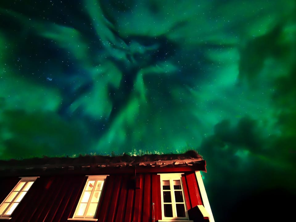 Unstad cabin with seaview Cabin in Lofoten