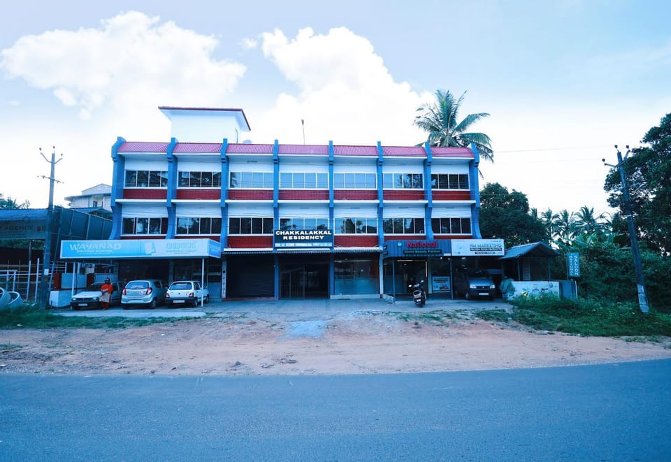 Property building, Day, Parking