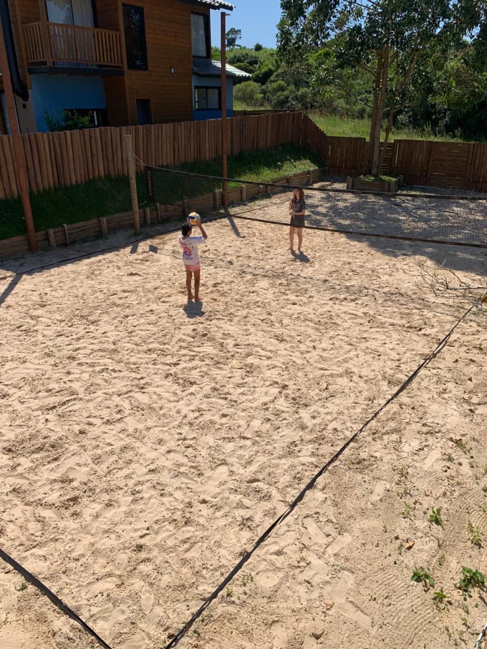 Natural landscape, Children play ground, Tennis court, group of guests