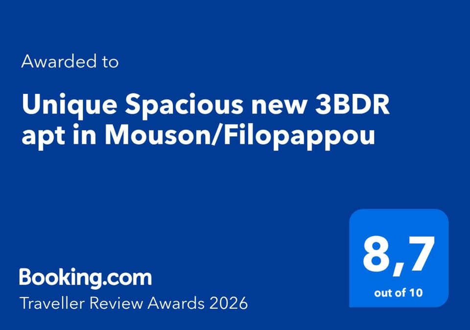 Unique Spacious new 3BDR apt in Mouson/Filopappou Apartment in Athens