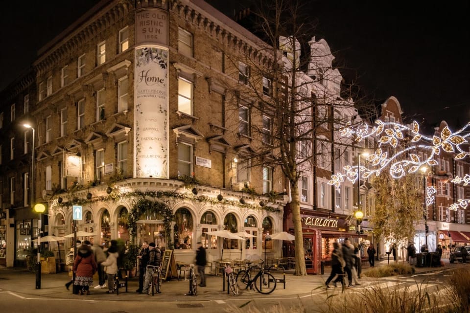 Restaurant/places to eat, Night, Neighbourhood, Location