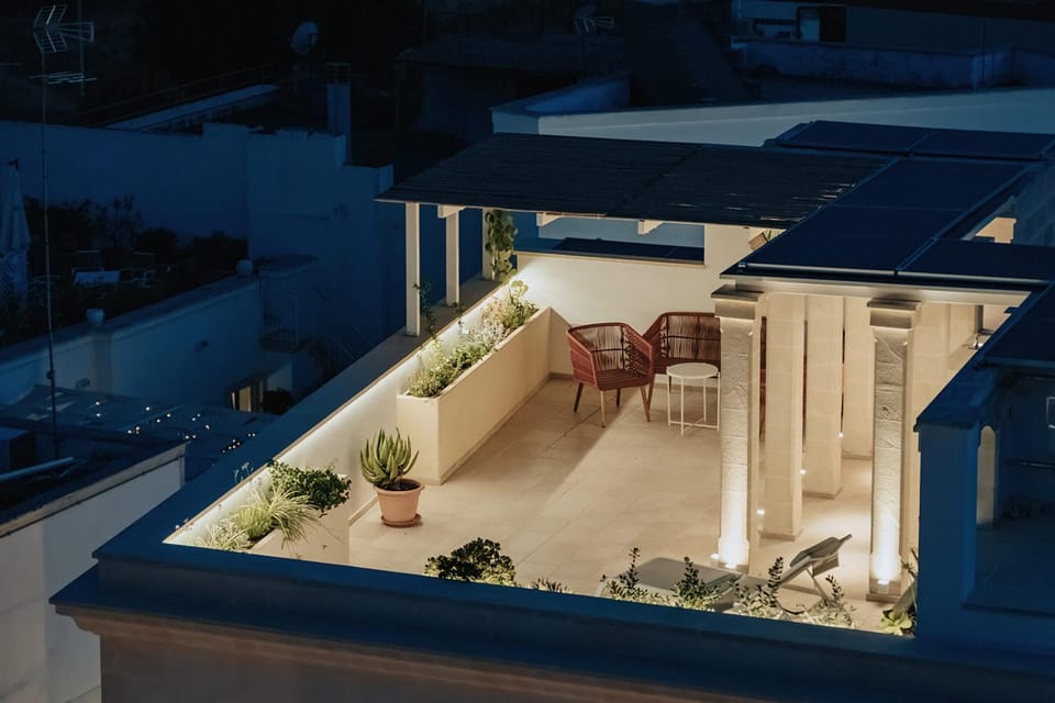 Property building, Night, Solarium, Balcony/Terrace, Sunset