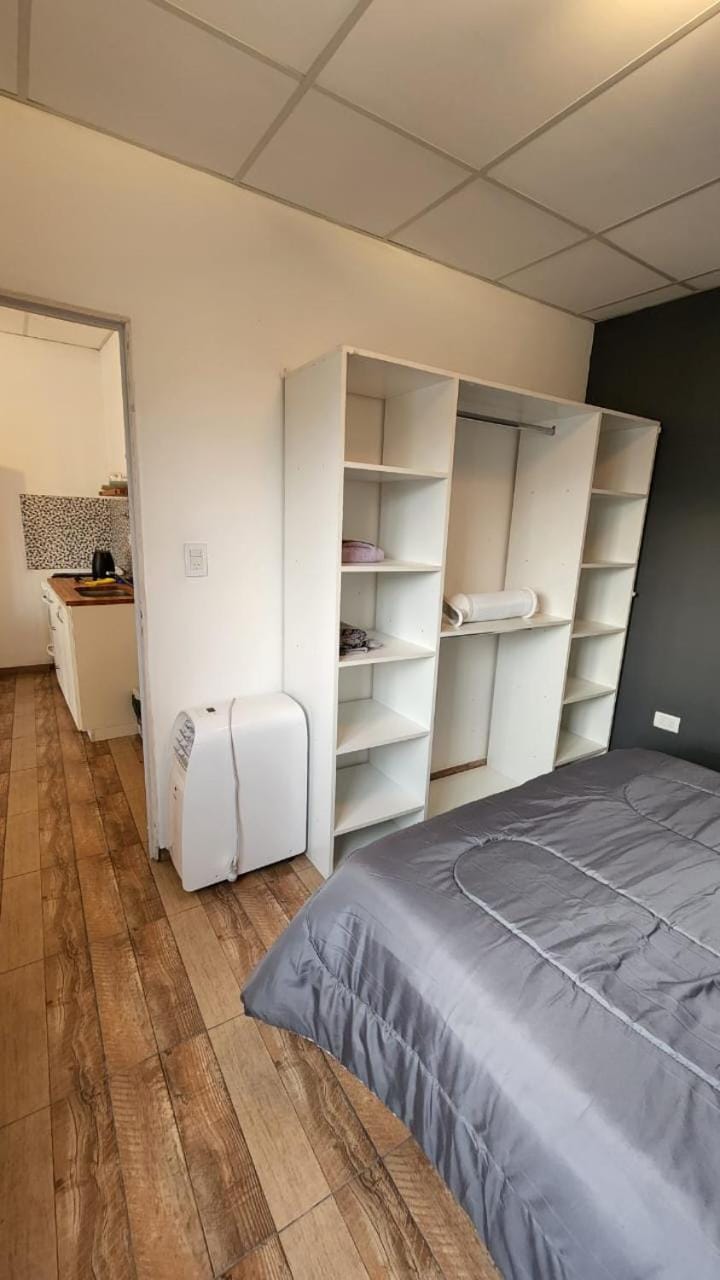 Photo of the whole room, wardrobe
