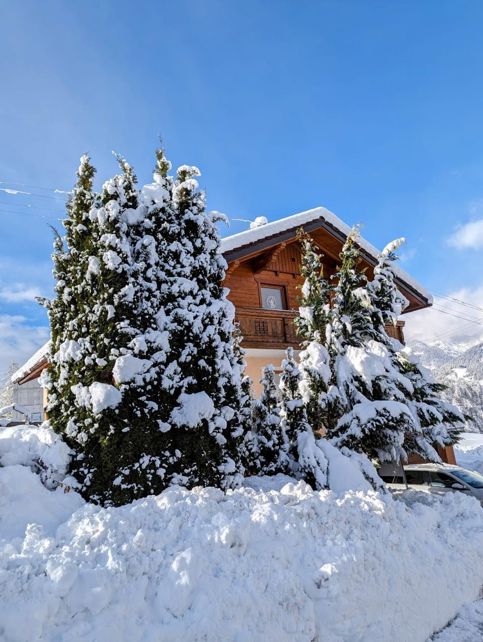 Property building, Winter