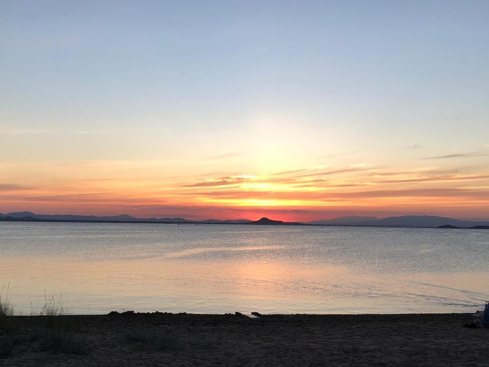 Natural landscape, Sunset