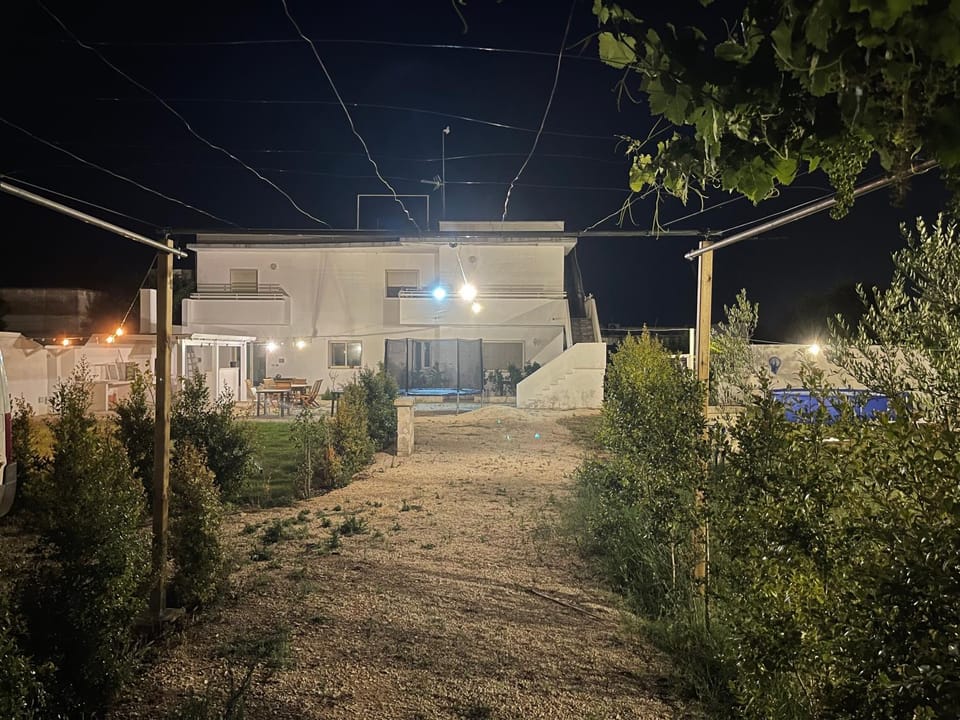 Property building, Garden view