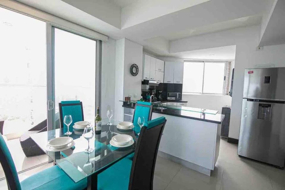 Apartamento Bocagrande Vista al Mar Piso 21 Apartment in Cartagena