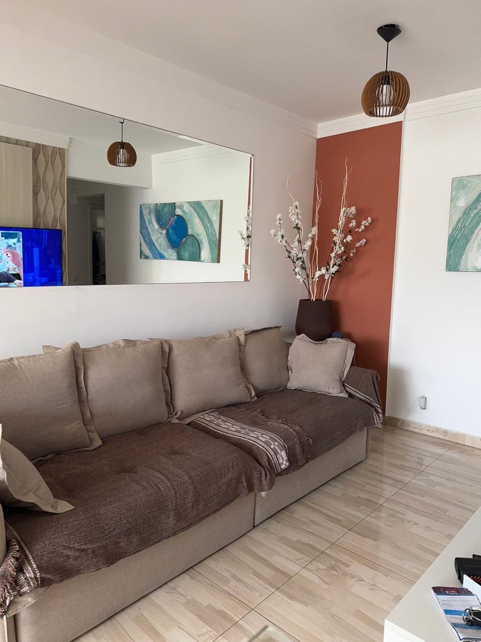 Apartamento na maior praia do Guarujá Região Tortuga Apartment in State of São Paulo