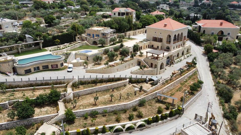 Property building, Bird's eye view, Swimming pool