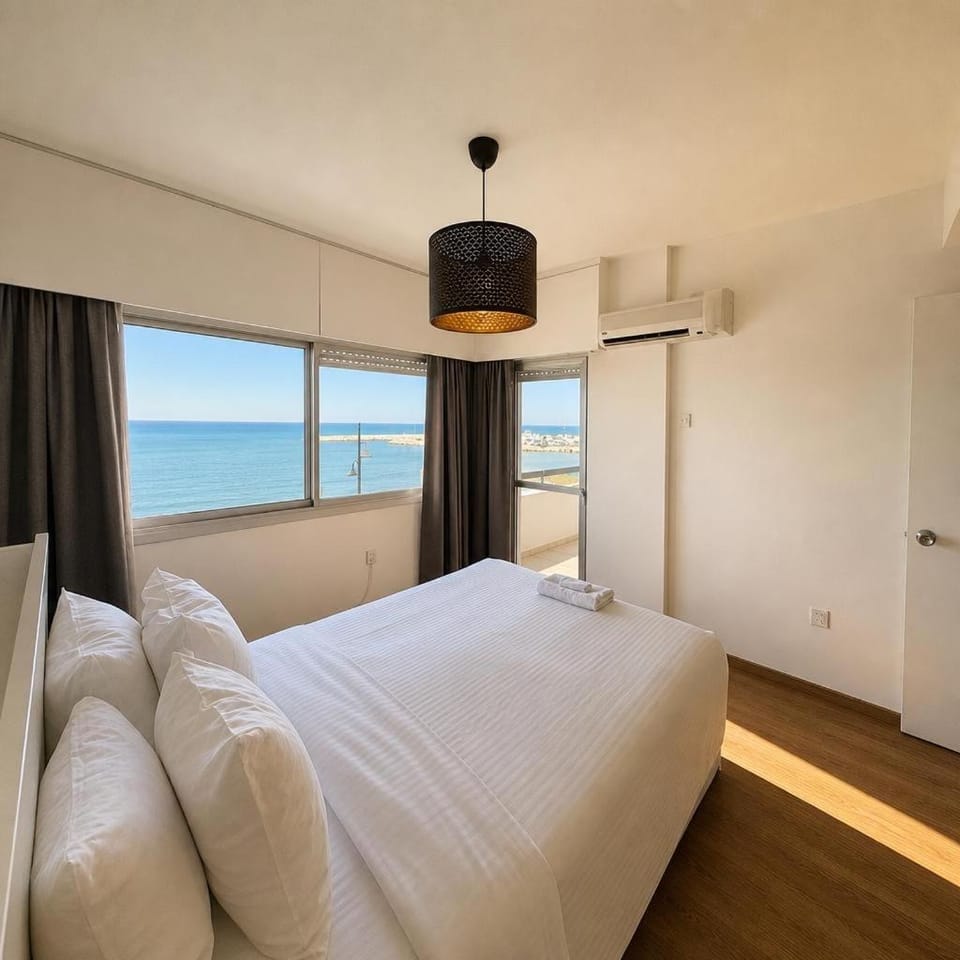 Bedroom, Sea view