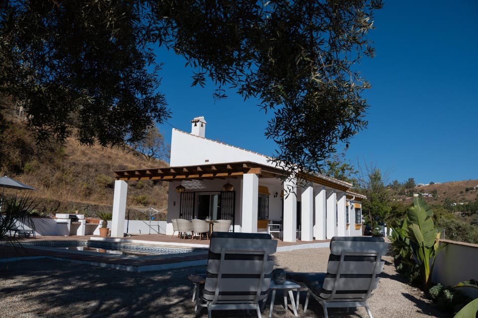Property building, Patio, Natural landscape, sunbed
