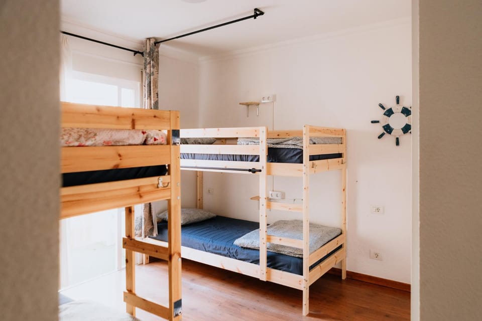 Bed, Photo of the whole room, Bedroom, bunk bed