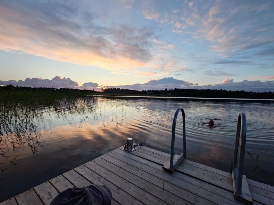 Natural landscape, Lake view