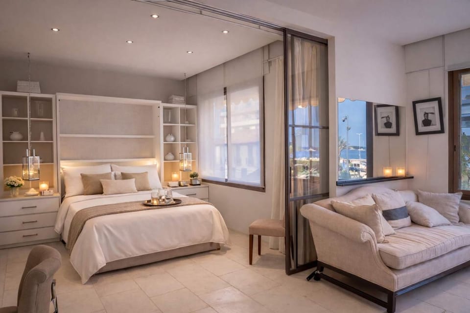 Palm Paradise # Luxe - Vue Mer - Port et Plage à Pied Apartment in Cannes